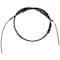 Raybestos BRAKE HARDWARE AND CABLES OEM OE Replacement 6525 Inch Cable Length 46875 Inch Housing Length B BC94262 - alternate 1